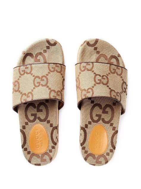 gucci sandals fluffy